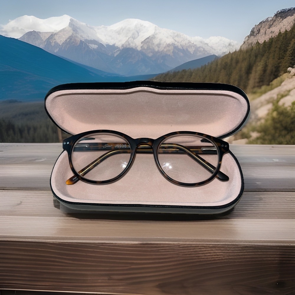 Jubilee Eyeglasses Frames 5938 MATT BURGUNDY‎ Matt Tortoise Full Rim 50-20-145